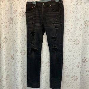 American Eagle Men’s Black Jeans Size 33W 32L